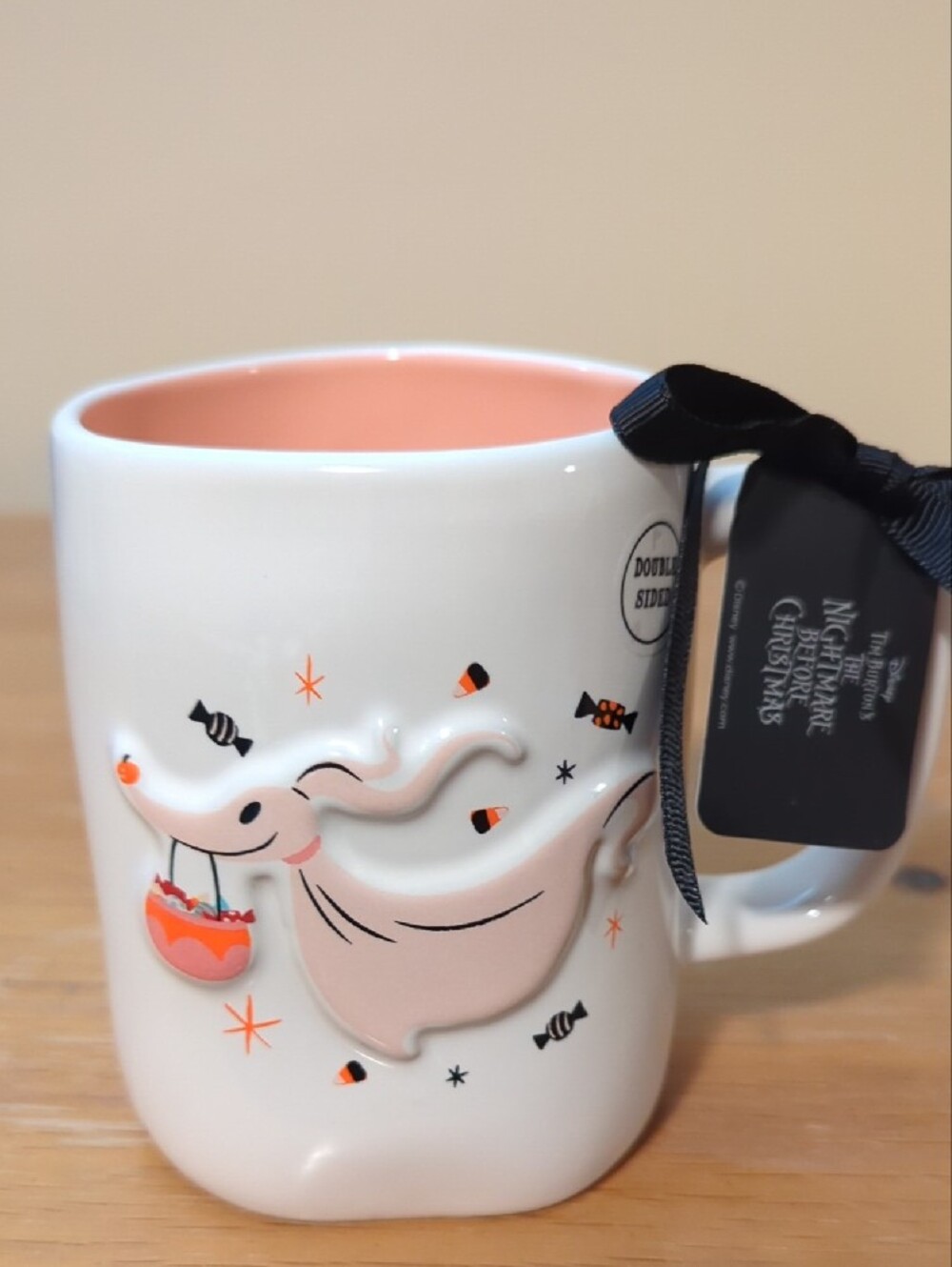 Rae Dunn The Nightmare before Christmas Zero " Haunted hound" mug Brand New